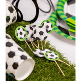 Cocktailprikkers Voetbal 16st